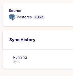 Completed sync in Sync History